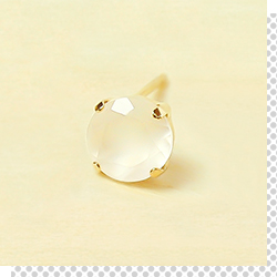 ホワイトカラーソロピアス