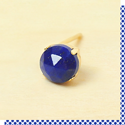 ブルーカラーソロピアス